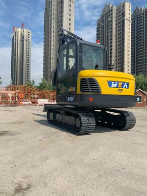 6.1m Max Digging Radius Small Crawler Digger Equivalent a CAT 306 de KOMATSU PC60