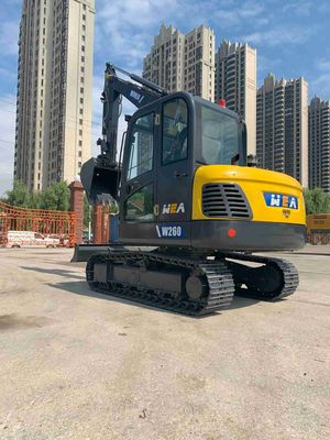 6.1m Max Digging Radius Small Crawler Digger Equivalent a CAT 306 de KOMATSU PC60