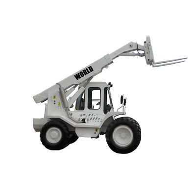 Telehandler posto motor com controles do manche
