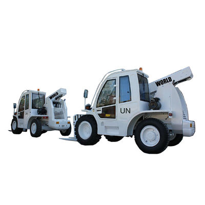 empilhadeira telescópica do alimentador do motor 3T diesel para oficinas de reparações da maquinaria