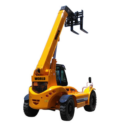 direção telescópica diesel da roda da empilhadeira 4 de 3T 4T 7m 14m Telehandler