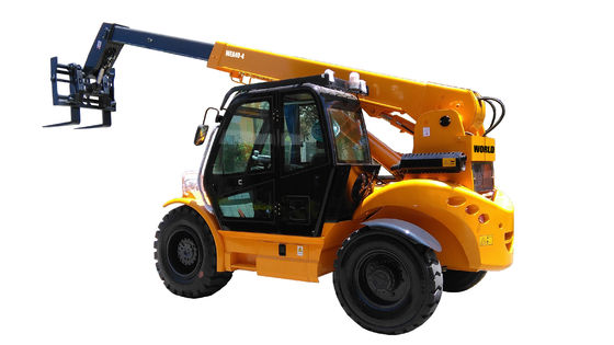 direção telescópica diesel da roda da empilhadeira 4 de 3T 4T 7m 14m Telehandler