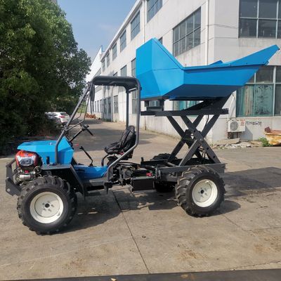 4 rodas motrizes 14hp Diesel Tractor de óleo de palma Equipamento Base de rodas 2150mm