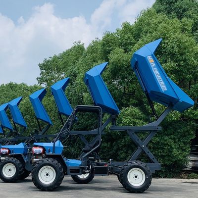 4 rodas motrizes 14hp Diesel Tractor de óleo de palma Equipamento Base de rodas 2150mm