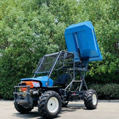 descarregador diesel do equipamento 2.4m da colheita do óleo de palma 1250kg