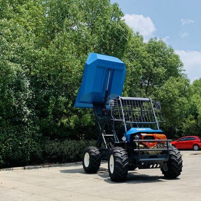 descarregador diesel do equipamento 2.4m da colheita do óleo de palma 1250kg