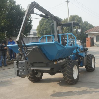 o peso aberto 1250kg da segadora de óleo de palma do táxi de 1325mm com luta