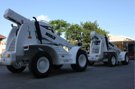 empilhadeira do terreno 8.2T com características da segurança da proteção da sobrecarga