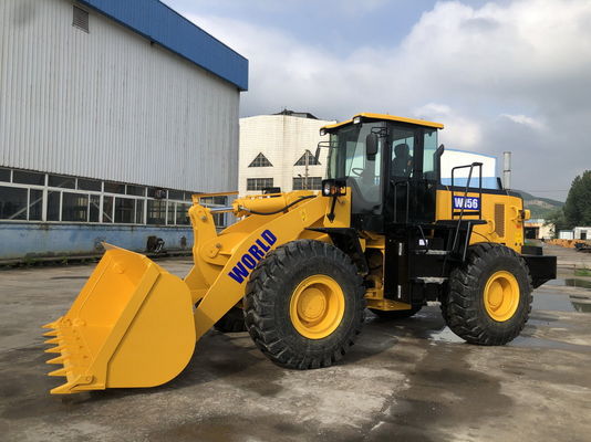 capacidade da cubeta do ³ de Front End Wheel Loader 3.0-3.6m da velocidade 2200r/min avaliado