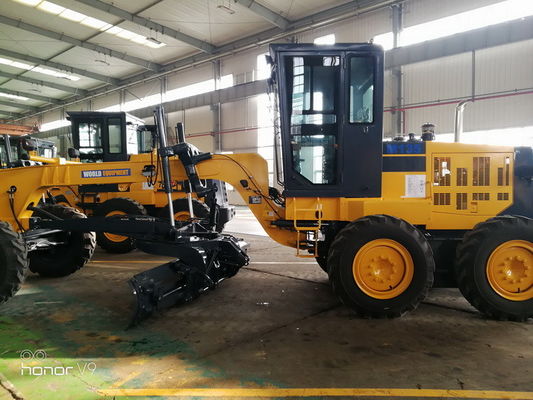 Saída de potência fechada ROPS/FOPS do motonivelador 97kw do motor do equipamento pesado da cabine opcional