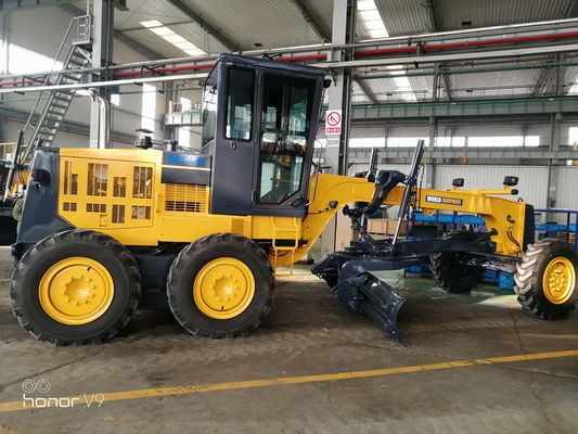 Saída de potência fechada ROPS/FOPS do motonivelador 97kw do motor do equipamento pesado da cabine opcional