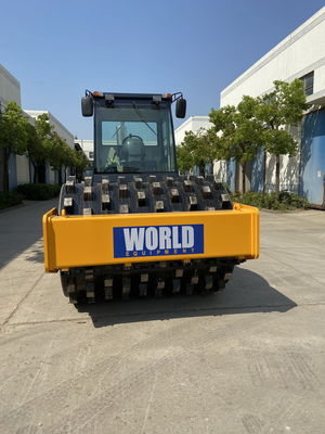 Cummins 4BTA3.9-C125 Vibratory Road Roller com velocidade de 0-5.5km/h 0-10km/h