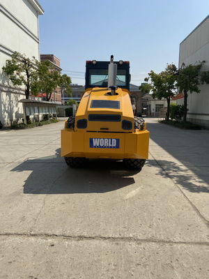 Cummins 4BTA3.9-C125 Vibratory Road Roller com velocidade de 0-5.5km/h 0-10km/h