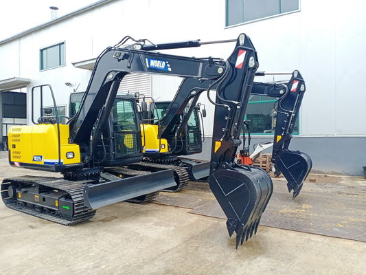 Excavadora com 1 rolo superior por lado Excavadora hidráulica