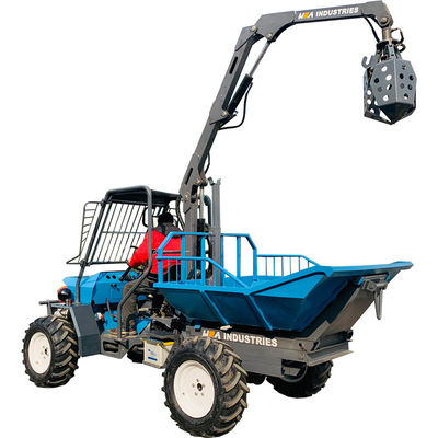 Tipo de pneu agrícola Trator de óleo de palma com motor a diesel