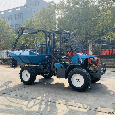 Tipo de pneu agrícola Trator de óleo de palma com motor a diesel
