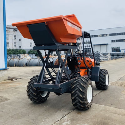 Sistema hidráulico Máquina de tractor de óleo de palma com 4WD para resultados ideais