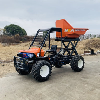 Sistema hidráulico Máquina de tractor de óleo de palma com 4WD para resultados ideais