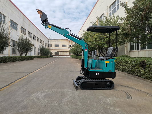 mini escavadeira 0,025 M3 peso operacional 1000kg preço muito baixo para jardim ou parques