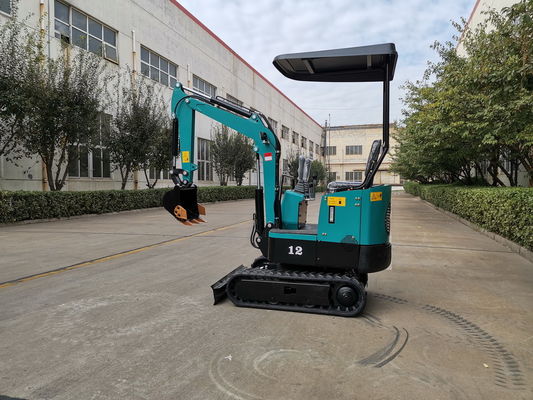 mini escavadeira 0,025 M3 peso operacional 1000kg preço muito baixo para jardim ou parques