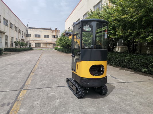 mini escavadeira de 0,02 a 0,5 M3 peso de funcionamento 1000kg pista de borracha ou aço