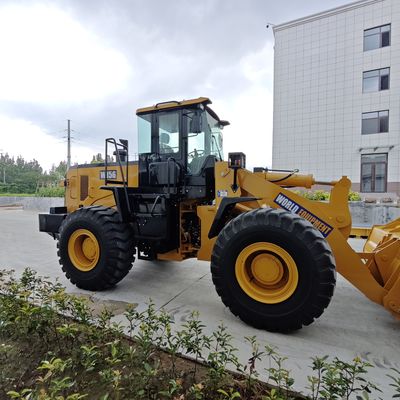 XCMG carregador de rodas escavadeira articulado carregador frontal 5 toneladas uso para mineração balde maior a 3,6cbm