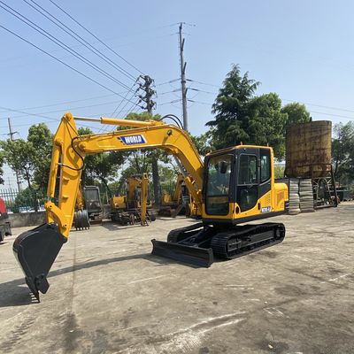 trilha hidráulica de Mini Household Excavator With Rubber da máquina escavadora da esteira rolante 1100rpm