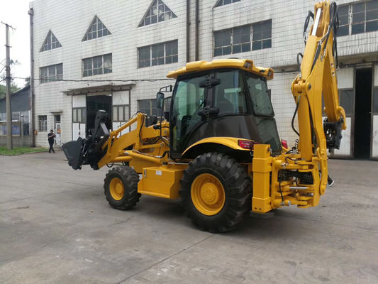 da confiança nova da condição do carregador da roda do Backhoe 4X4 carregador pequeno do Backhoe