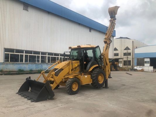 Carregador amarelo do Backhoe da trilha do carregador da roda do Backhoe do motor de YUCHAI