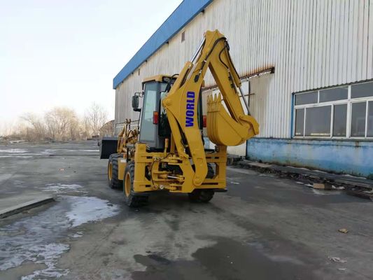 Backhoe elétrico do carregador do trator do estojo compacto do carregador 1m3 do Backhoe da estabilidade alta