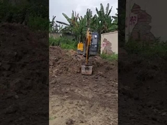 Confiança Mini Crawler Excavator