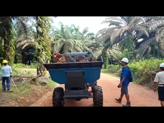 o peso aberto 1250kg da segadora de óleo de palma do táxi de 1325mm com luta