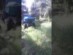 Tipo de pneu agrícola Trator de óleo de palma com motor a diesel